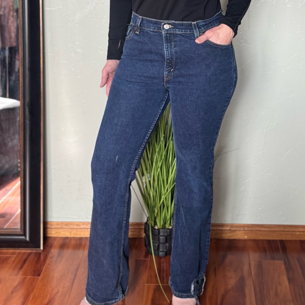 Levi’s 517 Slim Fit Bootcut Classic Blue Women's Jeans